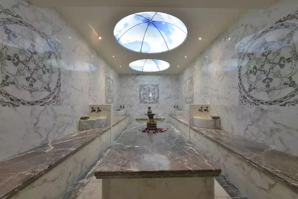 حمام ترکی هتل گرند یازیچی کلاب مارماریس پالاس